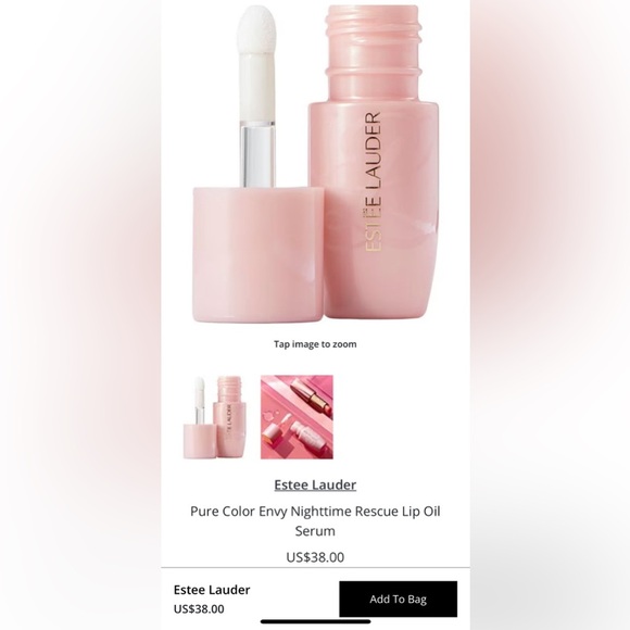 NEW Estée Lauder Pure Color Envy Nighttime Rescue Lip Oil Serum - Picture 5 of 5